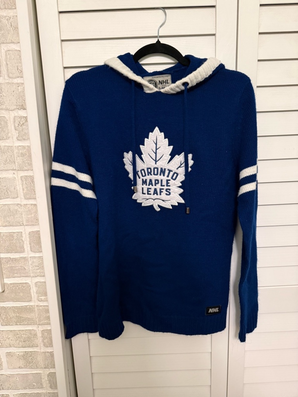 Toronto Maple Leafs NHL Blue Knit Sweater